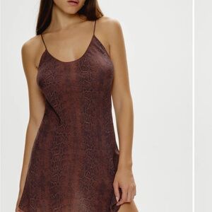 X Realisation Par Frankie’s Bikinis Luz mini slip dress
